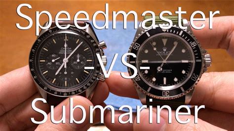 rolex submariner or omega speedmaster professional|Rolex Submariner vs omega ocean.